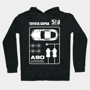 Toyota Supra j29 Scale Model Hoodie